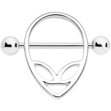 Load image into Gallery viewer, 14G 9/16 UFO Alien Nipple Shield Set