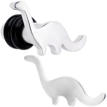 将图片加载到图库查看器,Brontosaurus Dinosaur Single Flare Plug Set 14G to 4G