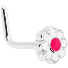 将图片加载到图库查看器,20G 5/16 Spring Flower L Shaped Nose Ring