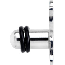 Load image into Gallery viewer, Steel Cat Lover Kitty Cat Single Flare Plug Set 14G to 0G