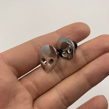 Load image into Gallery viewer, Steel Space Alien Single Flare Plug Set 14G to 2G