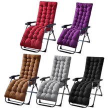 Load image into Gallery viewer, 67x22in Chaise Lounger Cushion Recliner Rocking Chair Sofa