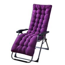 Load image into Gallery viewer, 67x22in Chaise Lounger Cushion Recliner Rocking Chair Sofa