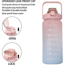 Load image into Gallery viewer, 68 Oz Water Bottle with Time Marker