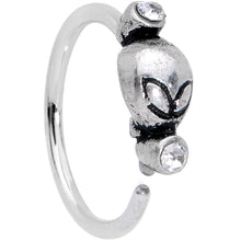将图片加载到图库查看器,20G 5/16 Clear Gem Outer Space Alien Nose Hoop