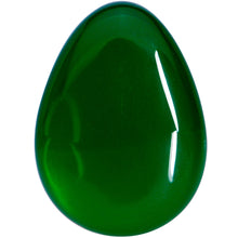 将图片加载到图库查看器,Solid Green Glass Teardrop Plug Set