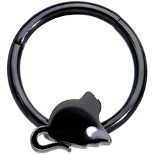 将图片加载到图库查看器,16G 3/8 Black Mouse Septum Clicker