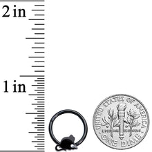 将图片加载到图库查看器,16G 3/8 Black Mouse Septum Clicker