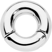 将图片加载到图库查看器,0G 1/2 Stainless Steel Hinged Segment Ring