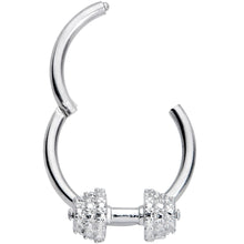 将图片加载到图库查看器,16G 3/8 Weightlifting Barbell Hinged Segment Ring
