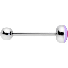 将图片加载到图库查看器,Lesbian Pride Flag Barbell Tongue Ring