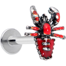 将图片加载到图库查看器,16G 5/16 Atlantic Red Lobster Labret Monroe Tragus