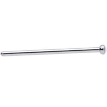 Load image into Gallery viewer, 18G 3/4 White 2mm Synthetic Opal Titanium Fishtail Nose Ring