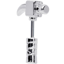将图片加载到图库查看器,16G 1/4 Claw Hammer Cartilage Earring