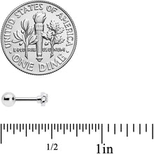 Load image into Gallery viewer, 16G 1/4 Infinity Heart Valentines Day Cartilage Tragus Earring