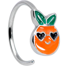 将图片加载到图库查看器,20G 5/16 Citrus Fun Orange Fruit Nose Hoop