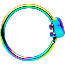将图片加载到图库查看器,20G 5/16 Rainbow Bird Nose Hoop