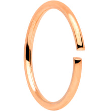 Load image into Gallery viewer, 20G 5/16 Rose Gold Tone Anodized Seamless Circular Ring Set of 12