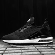 Load image into Gallery viewer, Womens Light Weight Running Sneakers Air Sole Breathable High Quality Sport Women Mesh Running Casual Slip On Flats Comfortable Walking Air Cushion Sneakers