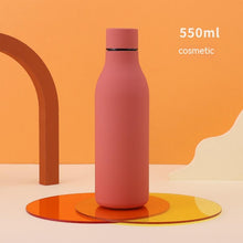 将图片加载到图库查看器,Original Stainless Steel Thermal Tea Cup Coffee Thermos Water Bottle Keeps Cold And Heat Outdoor Sport Vacuum Flask Eco Friendly Recycled Water Bottle Plastic Bottles Leakproof Reusable and BPA Free