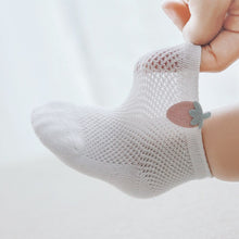 Load image into Gallery viewer, 3 Pairs Cartoon Candy Color Cotton Fashion Elastic Band Socks For Newborn Boys And Girls