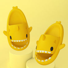 Load image into Gallery viewer, New Men and Women Summer Slippers Lovely Shark Shape Slides Outdoor Women Shoes Flip Flops Lightweight Open Toe Beach Pool Slides Sandals Shark Shower Slipper