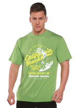 Load image into Gallery viewer, Ride The Waves Spun Bamboo® Men's Bamboo Viscose/Organic Cotton Short Sleeve Graphic T-Shirt