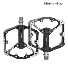 Load image into Gallery viewer, Bicycle Pedal Non-Slip Bike Pedals Aluminum Alloy Flat Platform Applicable Waterproof Cycling Accessories Bike Pedals Road Bicycle Pedals Cleats Set Clipless Pedals Compatible With Road Bikes
