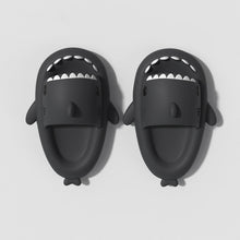 Load image into Gallery viewer, New Summer Slippers Lovely Shark Shape Slides Outdoor Women Shoes Kids Children Flip Flops Lightweight Open Toe Beach Pool Slides Sandals Shark Shower Slipper Toddler Non-Slip Summer Slippers Water Shoes