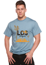 Load image into Gallery viewer, Los Angeles Unisex Bamboo Viscose/Organic Cotton Short Sleeve Graphic T-Shirt