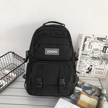 Load image into Gallery viewer, Campus Large Capacity Fashion Men's Backpack Ins New Trendy Small Canvas Mini Backpack For Women And Girls Anti-theft Shoulder Bag And School Bag For Teenager Girls