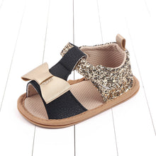 Load image into Gallery viewer, Baby Kids Girl Sandals Pre Walker Newborn PU Leather Soft Sole Shoes Bowknot Girls Shoes