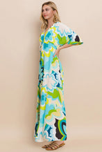 将图片加载到图库查看器,Floral Printed Slit Maxi Dress For Women – Summer Floral Maxi Dress, Elegant Slit Maxi Dress, Feminine Floral Dress, Romantic Floral Dress, Chic Summer Maxi Dress, Vibrant Slit Dress, Sophisticated Floral Dress
