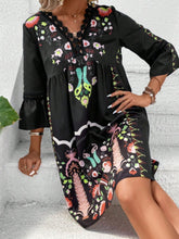 Load image into Gallery viewer, Exquisite Summer Feminine Lace Detail Printed Dress Chic Midi Lightweight Dress