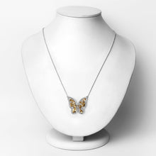 Load image into Gallery viewer, 4.43 Carat Genuine Citrine .925 Sterling Silver Necklace
