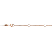 Load image into Gallery viewer, 2 Micron 14K Rose Gold Plated Sterling Silver Bezel-Set Diamond Solitaire Pendant Necklace (1/3 cttw, H-I Color, I1-I2 Clarity)