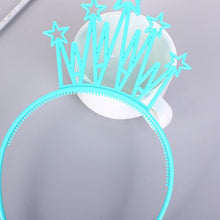 将图片加载到图库查看器,6pcs Plastic Crown Headbands Baby Girl Kids Tiara Hairbands Hair Hoop Accessories Hair Band Headwear Gorgeous Hair Accessories For Women