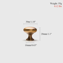 将图片加载到图库查看器,6PCS Set Nordic Modern Glam Brushed Bronze Drawer Knobs Kitchen Door Handles Cupboard Door Handle Cabinet Handles for Furniture Hardware Brushed Brass Handle Modern Minimalist Cabinet Pull Drawer Handle Wardrobe Cabinet Hardware