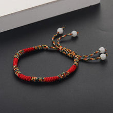 将图片加载到图库查看器,6pcs/set Handmade Bracelets Braided Red Black Rope 7 Knots Lucky Jewelry Friendship Protection Bracelet Red Comfortable Bracelet Small Eye Bracelet For Kids