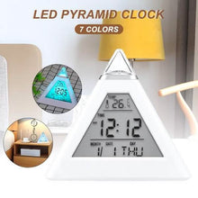 Load image into Gallery viewer, 7 Color Changing LED Alarm Clock