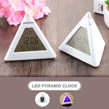 Load image into Gallery viewer, 7 Color Changing LED Alarm Clock