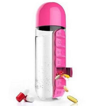 Load image into Gallery viewer, 7-Day Pill Tablet Medicine Organizer Water Drink Bottle Holder Box