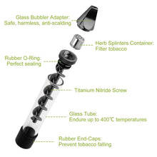 Load image into Gallery viewer, 7-in-1 Grinder Blunt Kit with Smoking Metal Tip Cleaning Brush