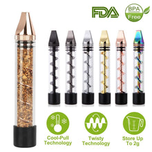 Load image into Gallery viewer, 7-in-1 Grinder Blunt Kit with Smoking Metal Tip Cleaning Brush