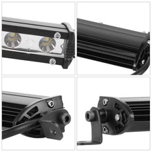 Load image into Gallery viewer, 7" LED Light Bar Single Row Offroad Spot Lights