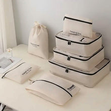 Load image into Gallery viewer, 7-Piece: Travel Packaging Cube Bags
