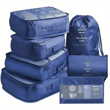 Load image into Gallery viewer, 7-Pieces: Travel Luggage Packing Organizers Set