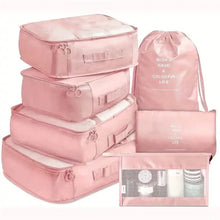 Load image into Gallery viewer, 7-Pieces: Travel Luggage Packing Organizers Set