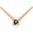 Load image into Gallery viewer, Tan Matte Acrylic Straight Taper Set 2G to 00G
