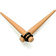 Load image into Gallery viewer, Tan Matte Acrylic Straight Taper Set 2G to 00G